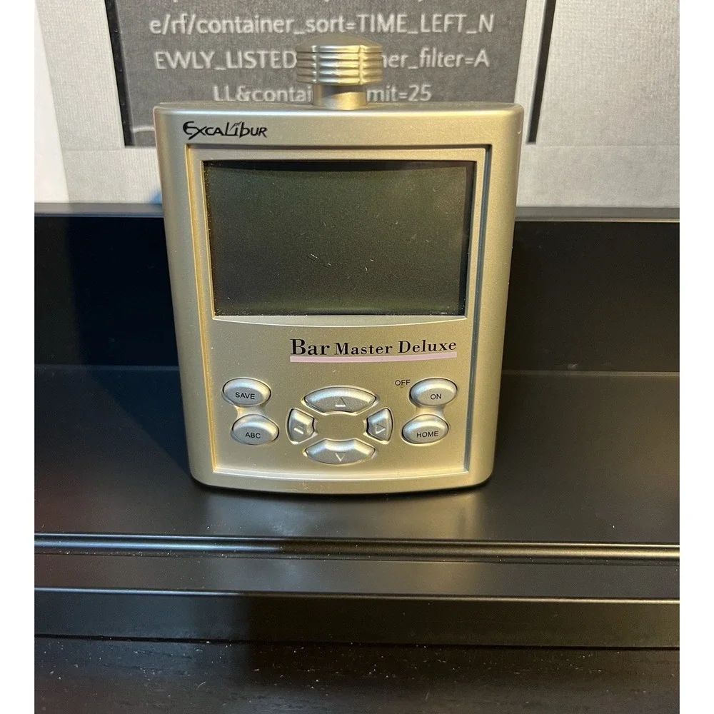 Excalibur Master Deluxe Cocktail Timer - Silver